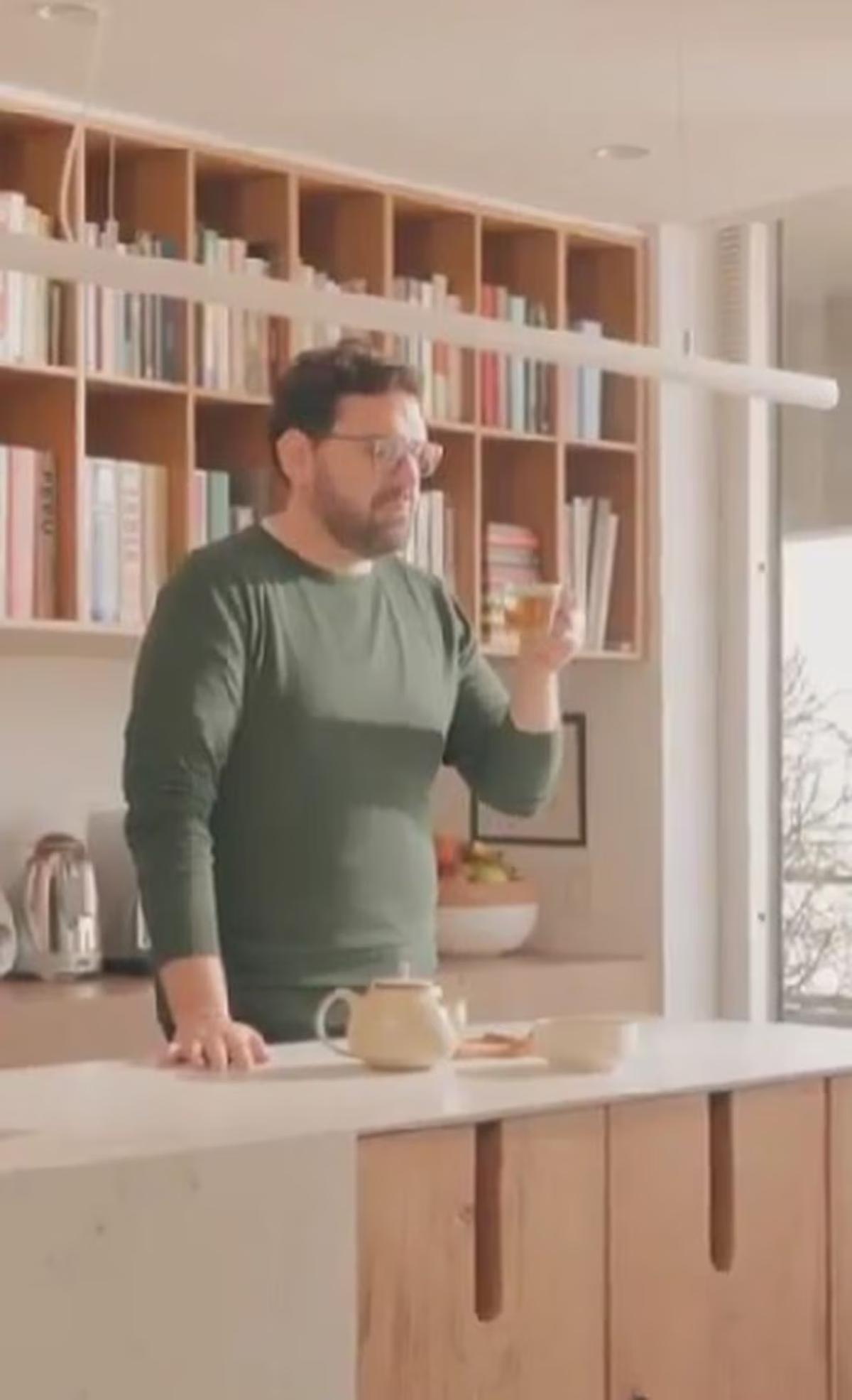 Damián Betular mostró a través de sus redes sociales cómo es su casa.