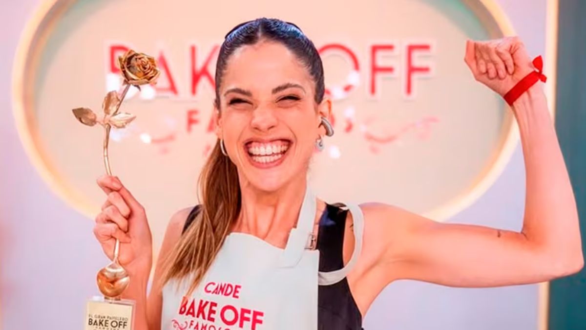 Cande Molfese obtuvo el primer puesto en Bake Off Famosos.&nbsp;