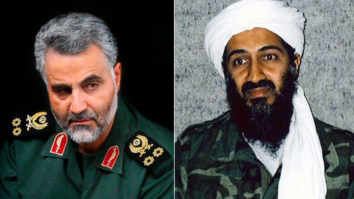 El general Qasem Soleimani y el ex l&iacute;der terrorista