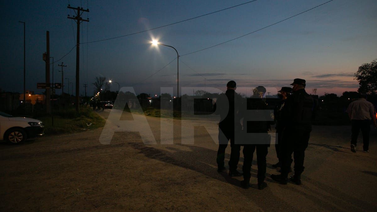 El operativo de desalojo comenzó a las 6 de este jueves.