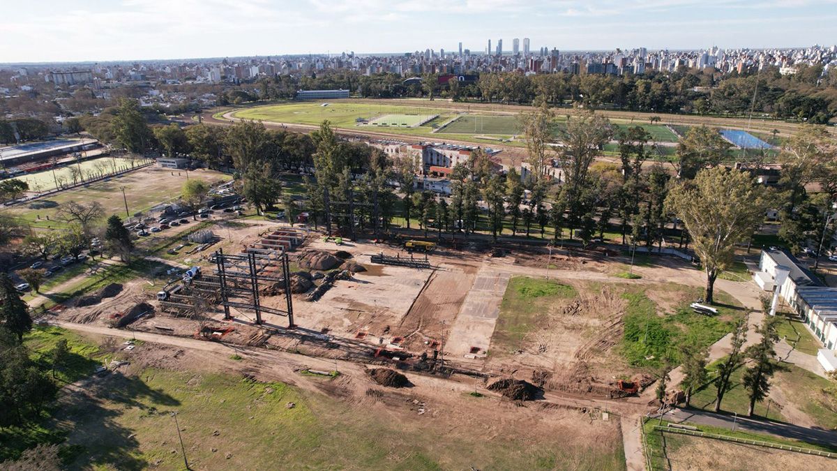 El nuevo Estadio Multipropósito Arena se levanta en el predio de la ex Rural