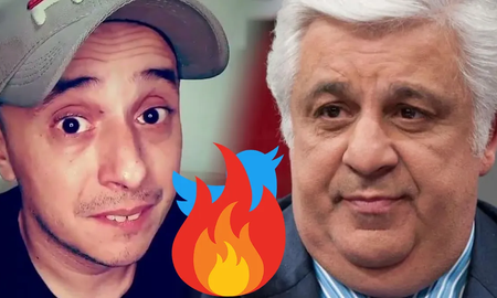 Fuerte cruce entre el Dipy y Alberto Samid en las redes Fuerte cruce entre el Dipy y Alberto Samid en las redes