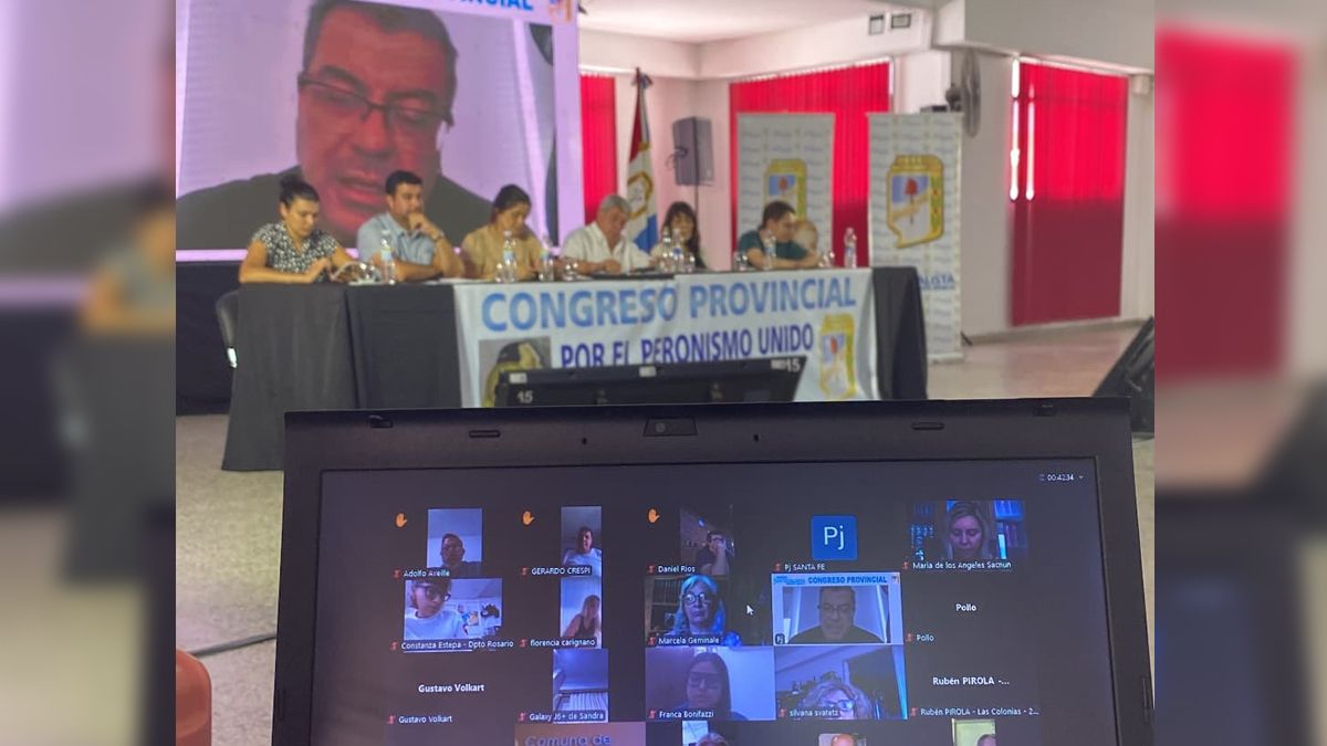 El espacio Hacemos Santa Fe busca impugnar el congreso virtual del PJ que se llevó a cabo este sábado.