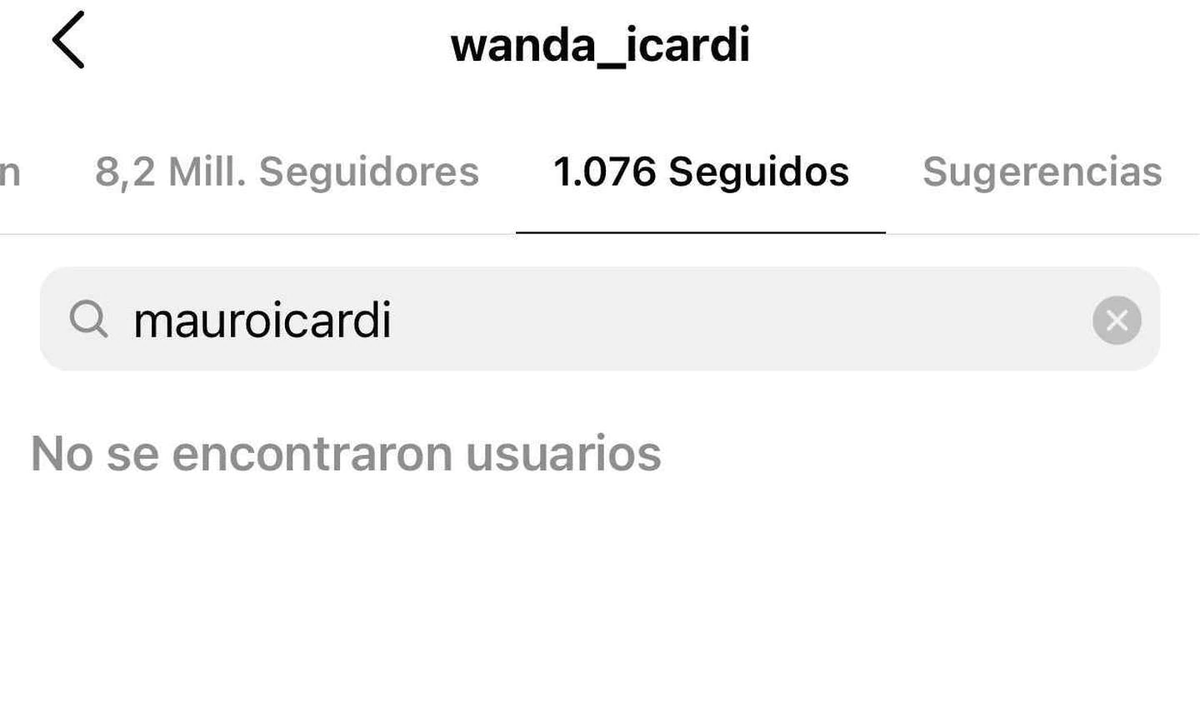 Wanda Nara borr&oacute; a Mauro Icardi.