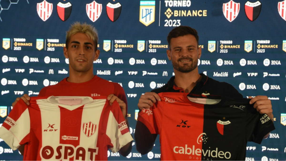 La última conferencia de prensa del clásico Colón vs. Unión. La última conferencia de prensa del clásico Colón vs. Unión.