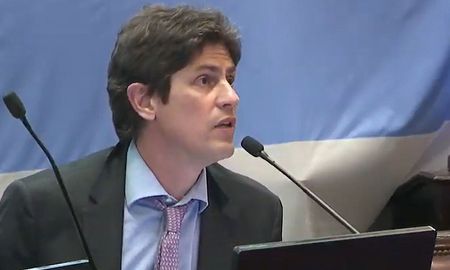 El legislador radical de Juntos por el Cambio, Martín Lousteau. El legislador radical de Juntos por el Cambio, Martín Lousteau.