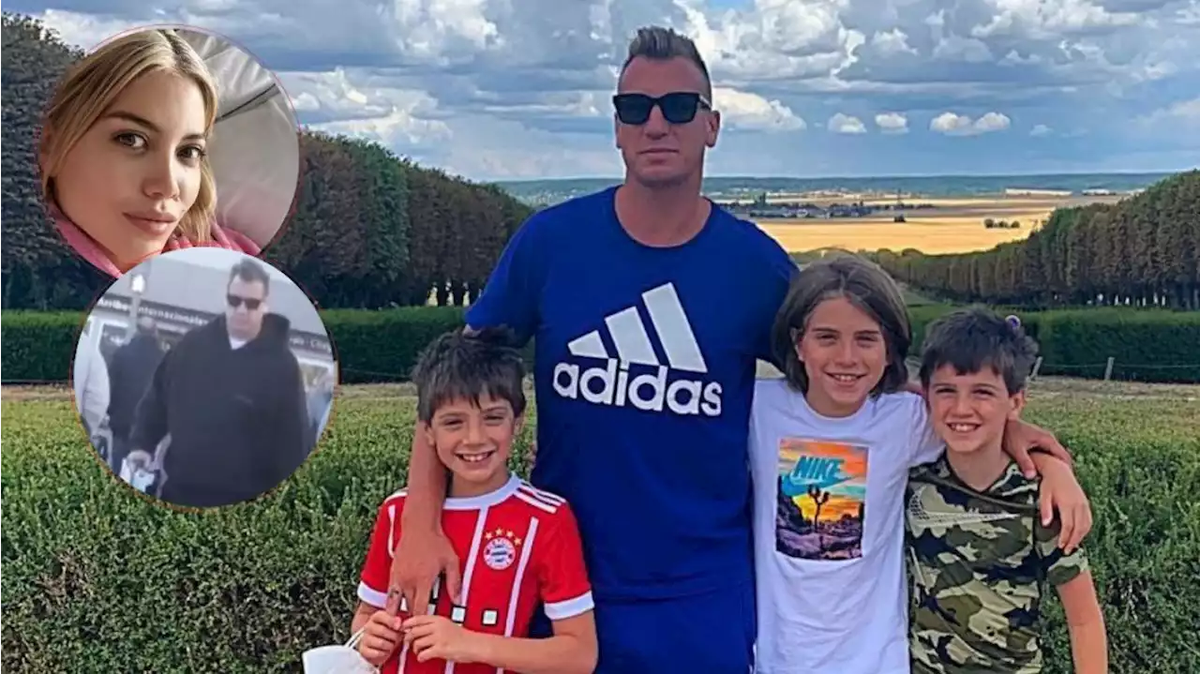 Maxi López mostró la intimidad de la convivencia con sus hijos mientras acompañan a Wanda Nara en su recuperación