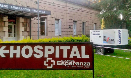 En el hospital de Esperanza no hay camas para internar a pacientes críticos con coronavirus. En el hospital de Esperanza no hay camas para internar a pacientes críticos con coronavirus.