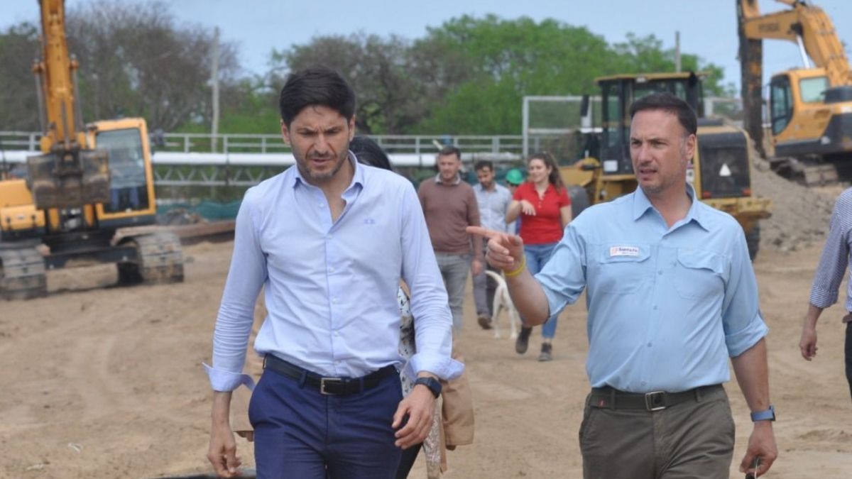 Maximiliano Pullaro y Lisandro Enrico.