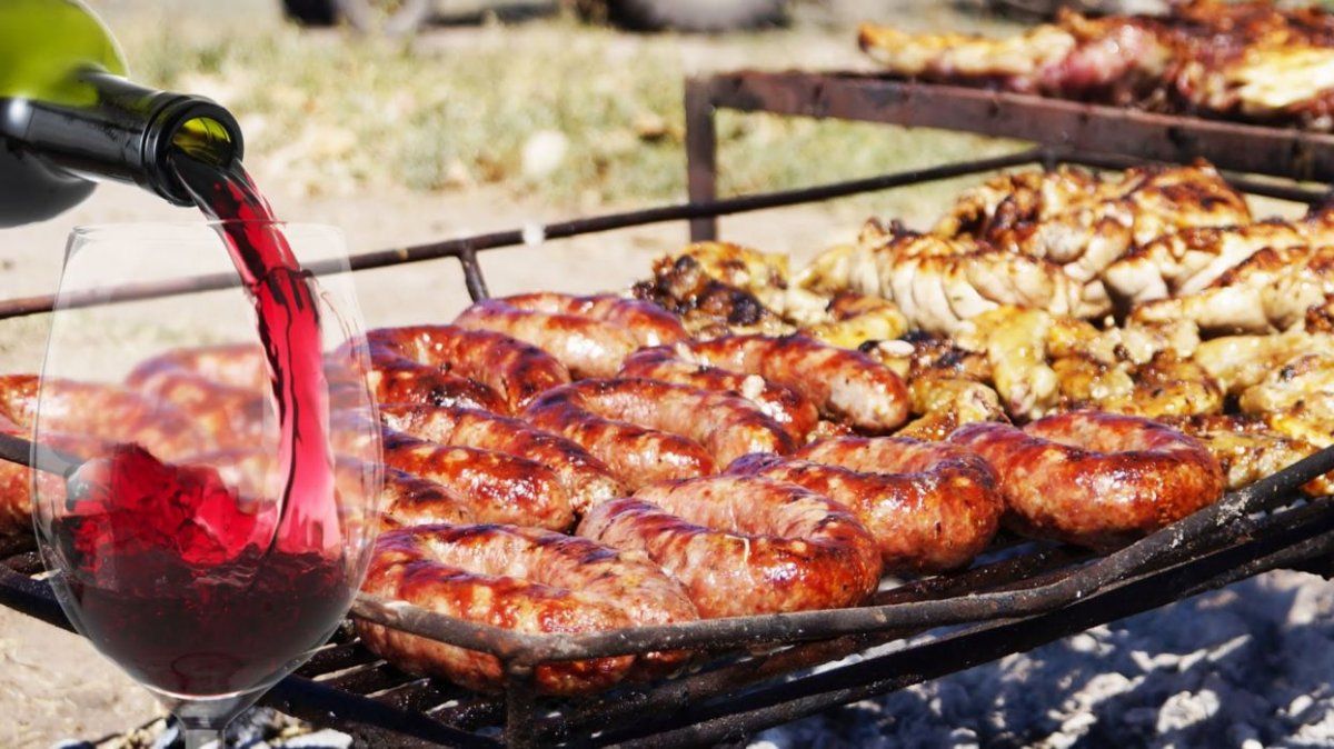 Asado en familia