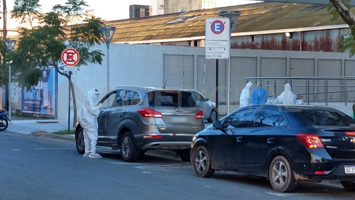 Los hisopados se realizaron de manera ágil y sin demoras.