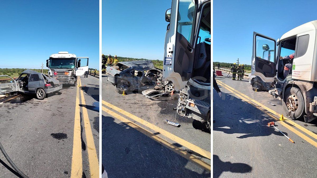 Las dos mujeres que estaban en el auto fallecieron en el lugar.