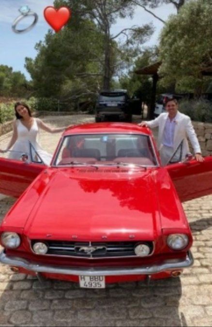 Giovanni Simeone es el hijo mayor del Cholo con su primera esposa, Carolina Baldini.