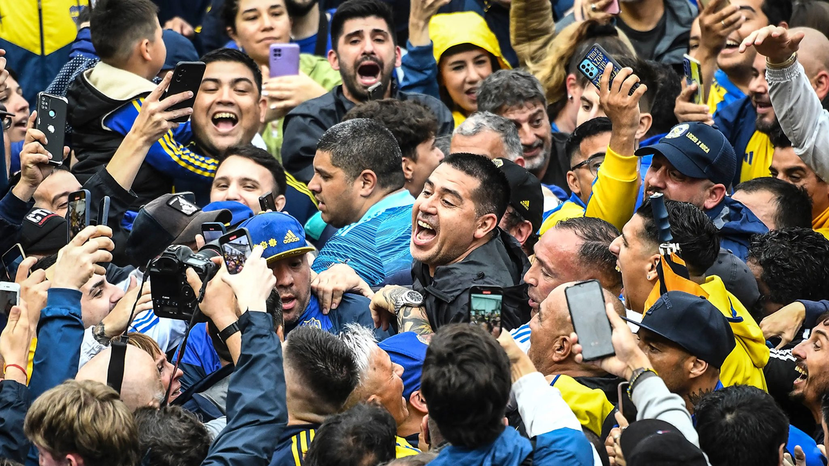 Juan Román Riquelme ganó las elecciones en Boca.