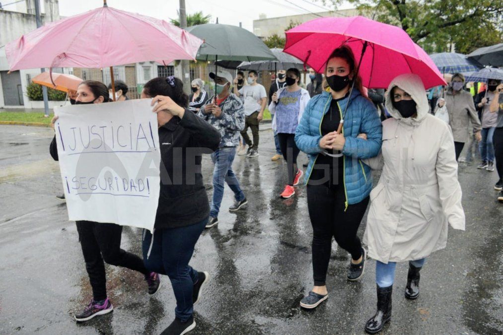 El sábado hubo una multitudinaria manifestación para pedir Justicia y libertad por Diego, el joven que atropelló y mató a dos ladrones.