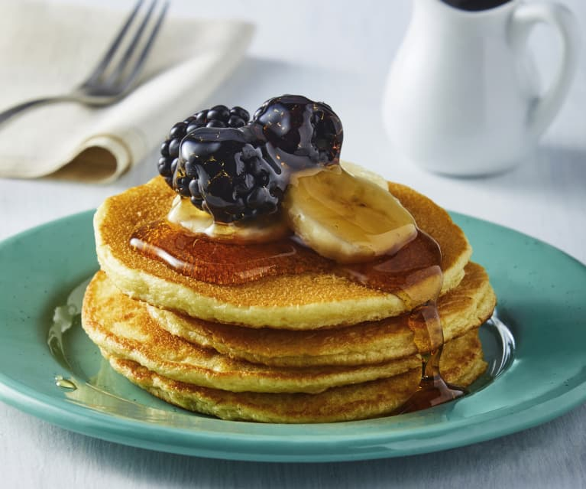 Esta receta de panqueques da como resultado un plato delicioso. Esta receta de panqueques da como resultado un plato delicioso.