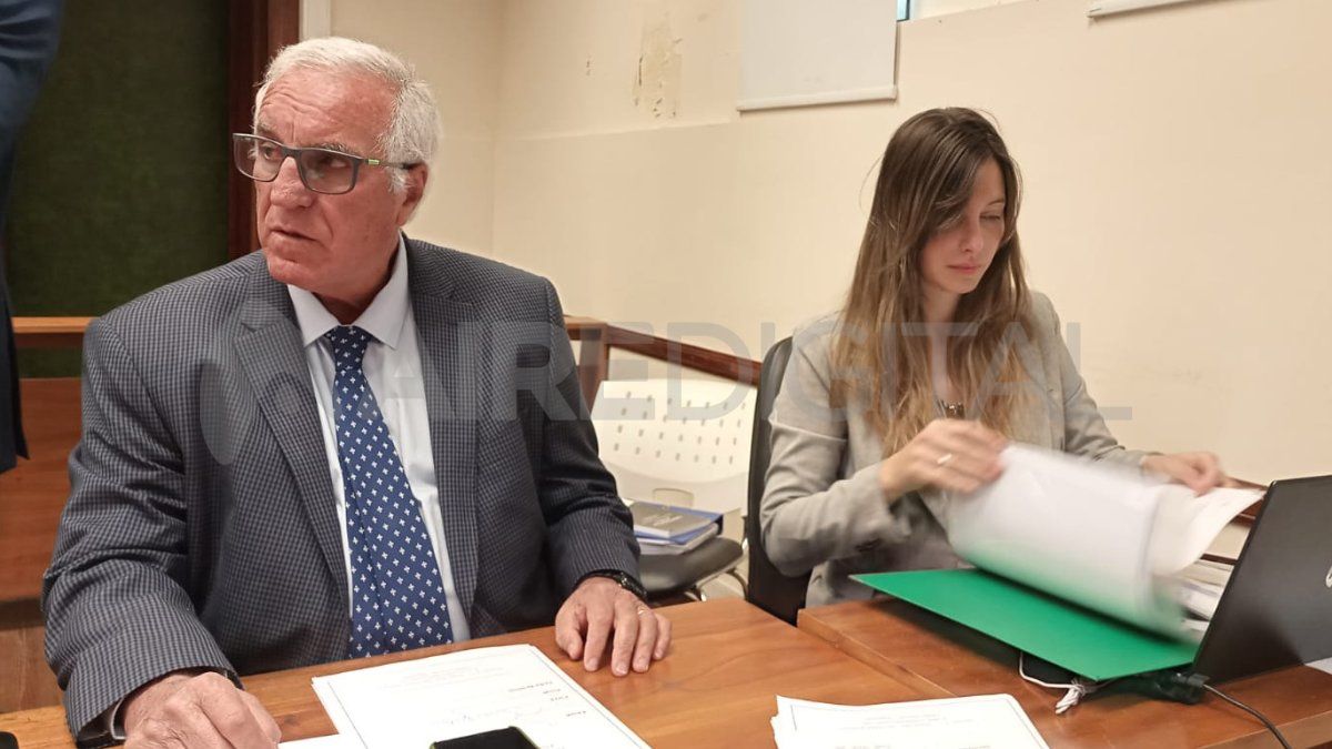 Claudio Torres Del Sel y Natalia Giordano, abogados defensores de Mauricio Pereyra