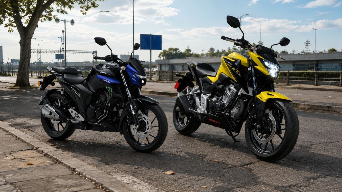 La Honda CB300F Twister y la Yamaha FZ25 son dos alternativas muy competitivas.&nbsp;