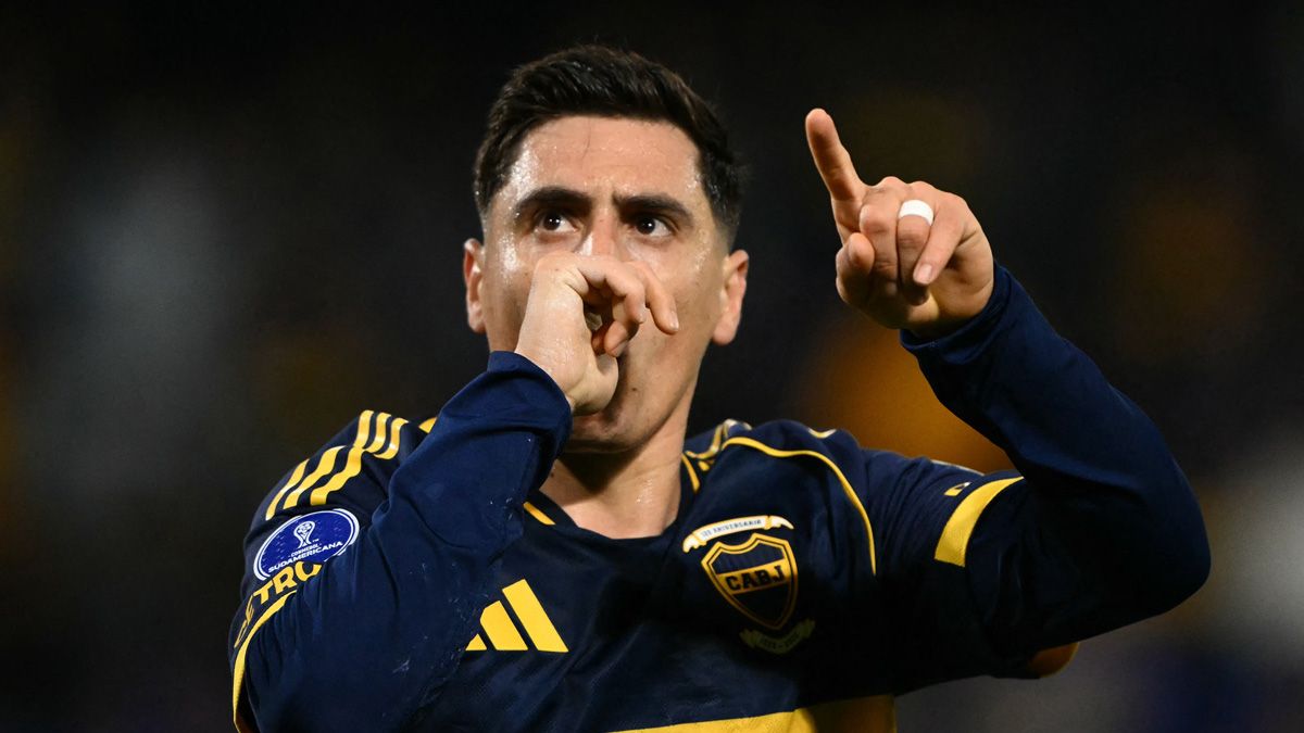 Miguel Merentiel convirtió el único gol del partido y le dio a Boca la victoria por 1-0 frente a OHiggins en la ida de los playoffs de la Copa Sudamericana 2026.