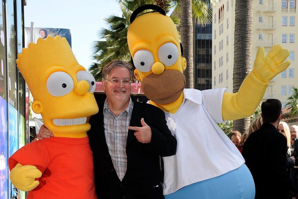  Matt Groening , creador de "Los Simpson".