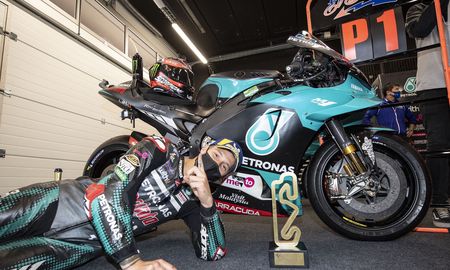 Fabio Quartarario ganó en Montmeló y volvió a quedar como líder del campeonato del Moto GP. Fabio Quartarario ganó en Montmeló y volvió a quedar como líder del campeonato del Moto GP.