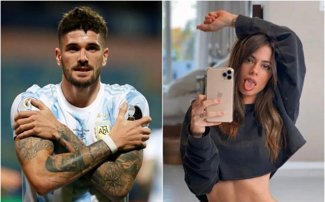 Tini Stoessel y Rodrigo De Paul fueron sorprendidos en España.
