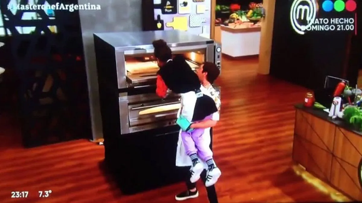 Cande Vetrano y Gastón Dalmau se enfrentaron en la gala de MasterChef Celebrity.