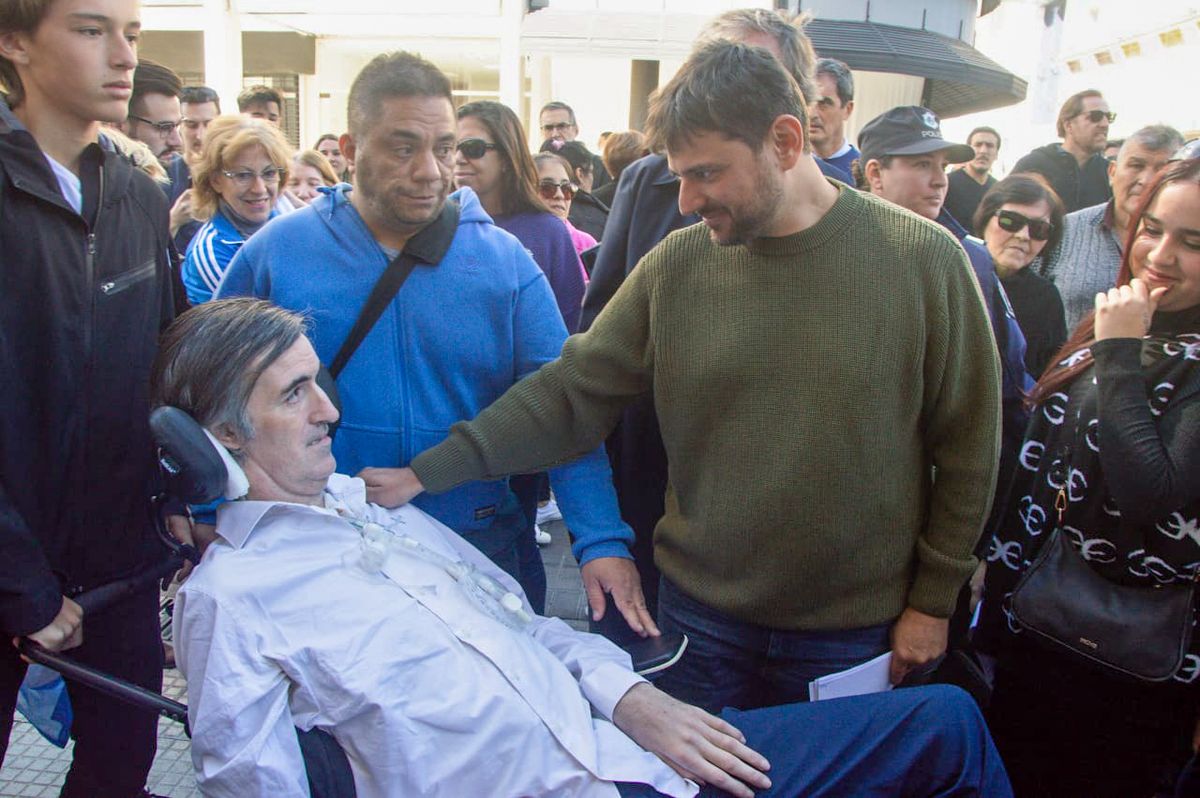 El ex senador nacional tuvo el apoyo de uno de los referentes del kirchnerismo como Juan Grabois.