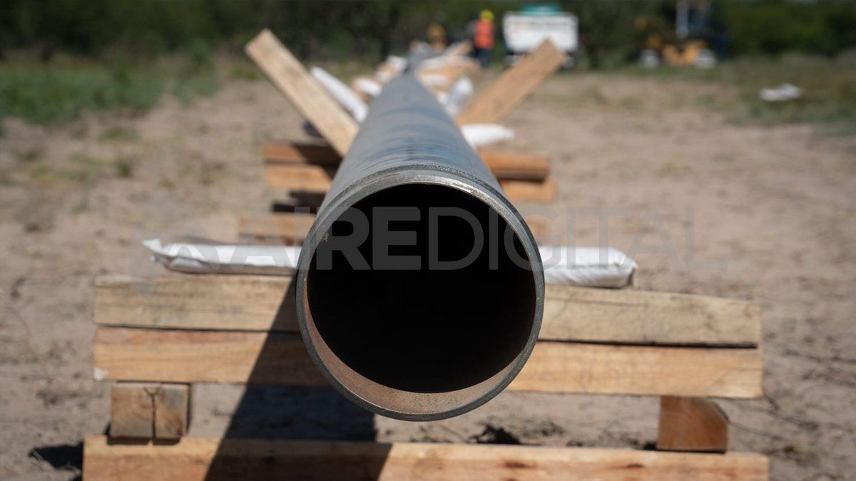 Se está trabajando en la construcción de las estaciones reguladoras.