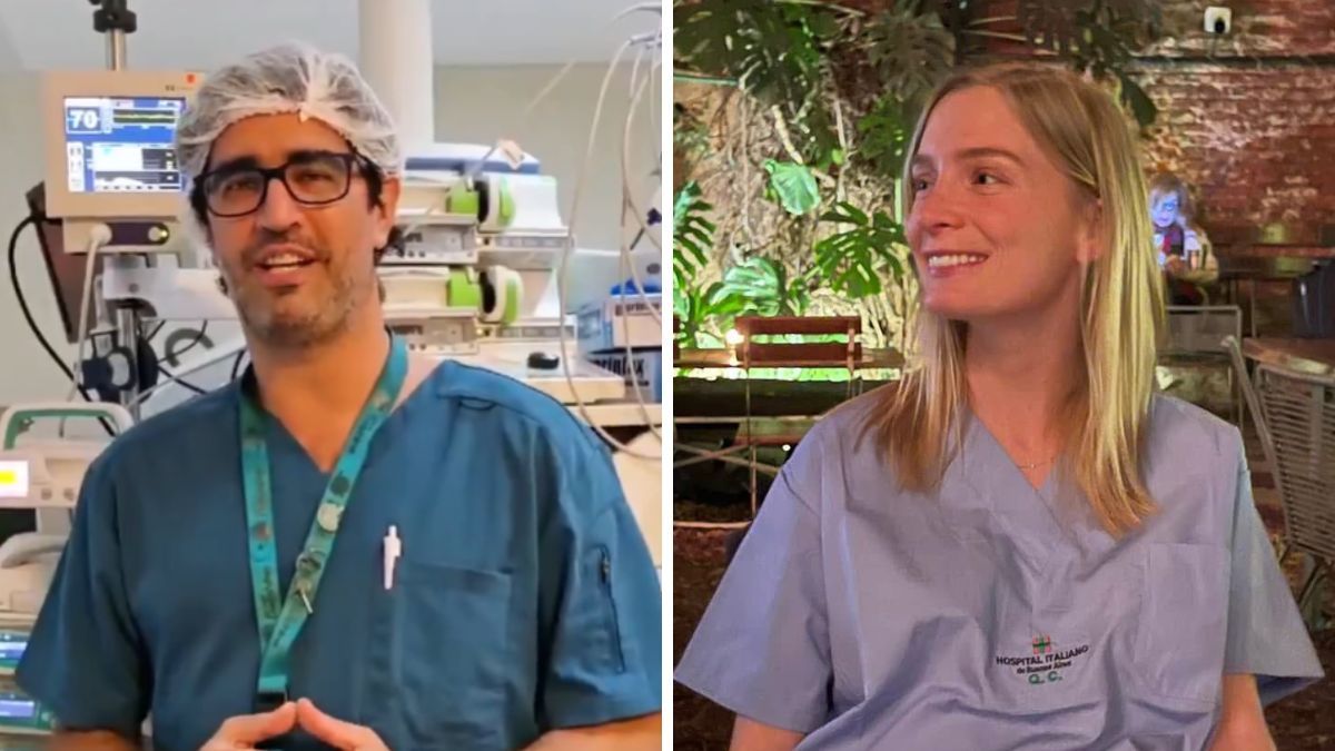 Hernán Boveri y Delfina Lanusse