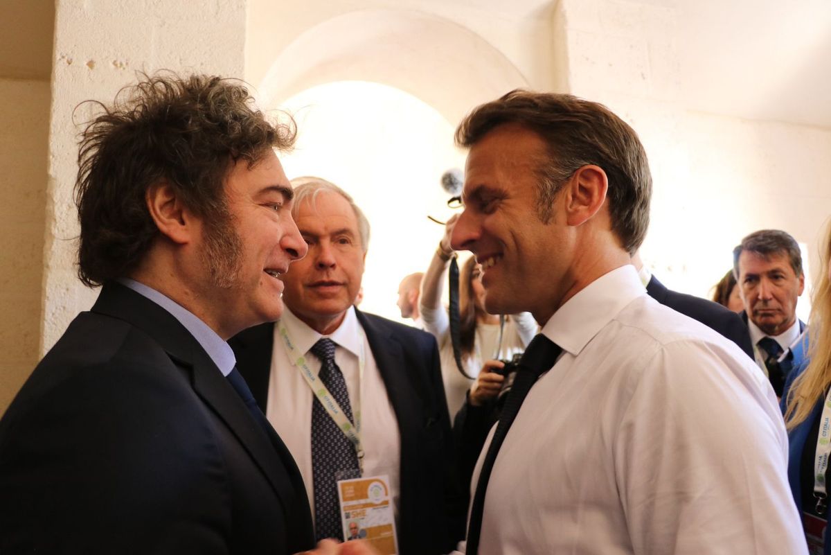 Javier Milei se reunirá con Emmanuel Macron este viernes.