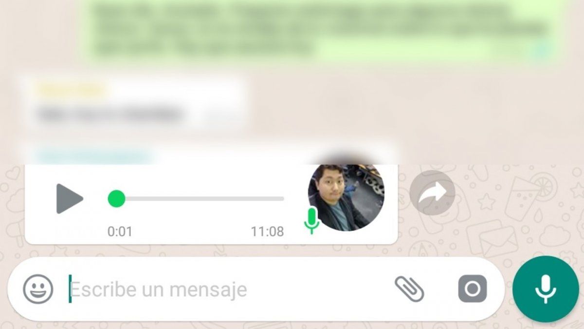 C&oacute;mo acelerar los mensajes de voz de WhatsApp