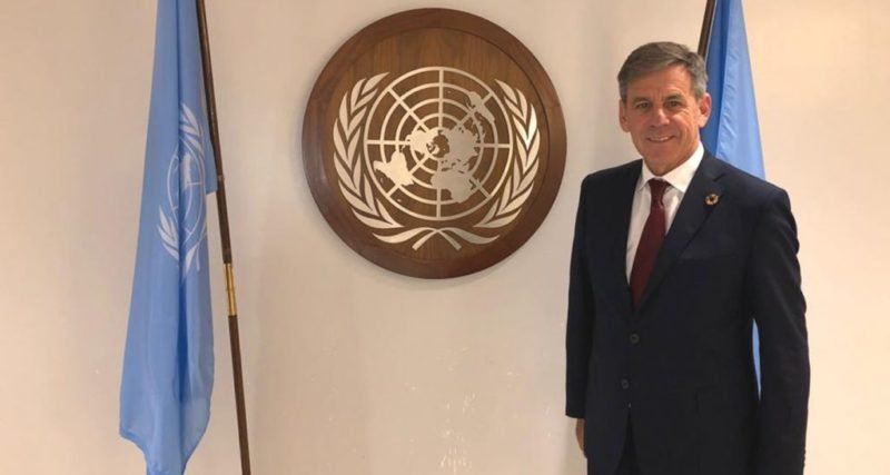 Jatón disertó en la Cumbre de Acción Climática