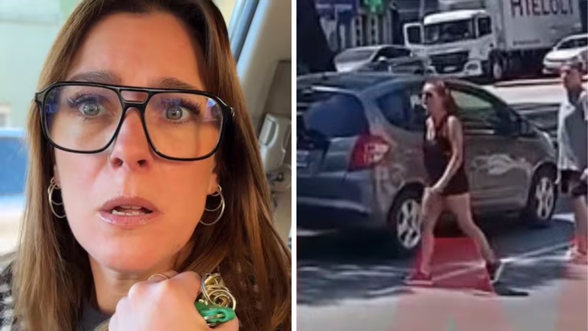 Dani La Chepi se mostró fuera de control tras el choque en Vicente López.