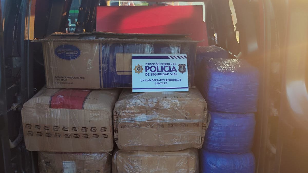 Dictaron prisión preventiva para los detenidos con más de 230 kilos de marihuana en la autopista