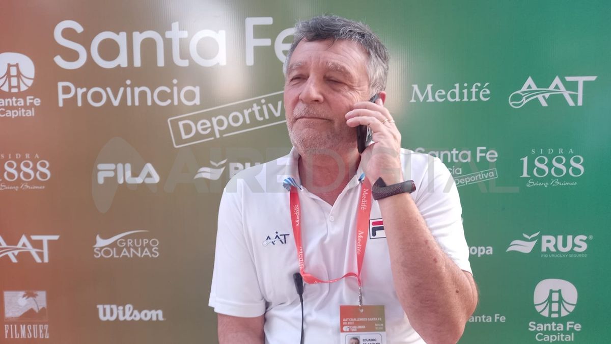 Eduardo Palasciano, director del torneo ATP Challenger Tour. Eduardo Palasciano, director del torneo ATP Challenger Tour.