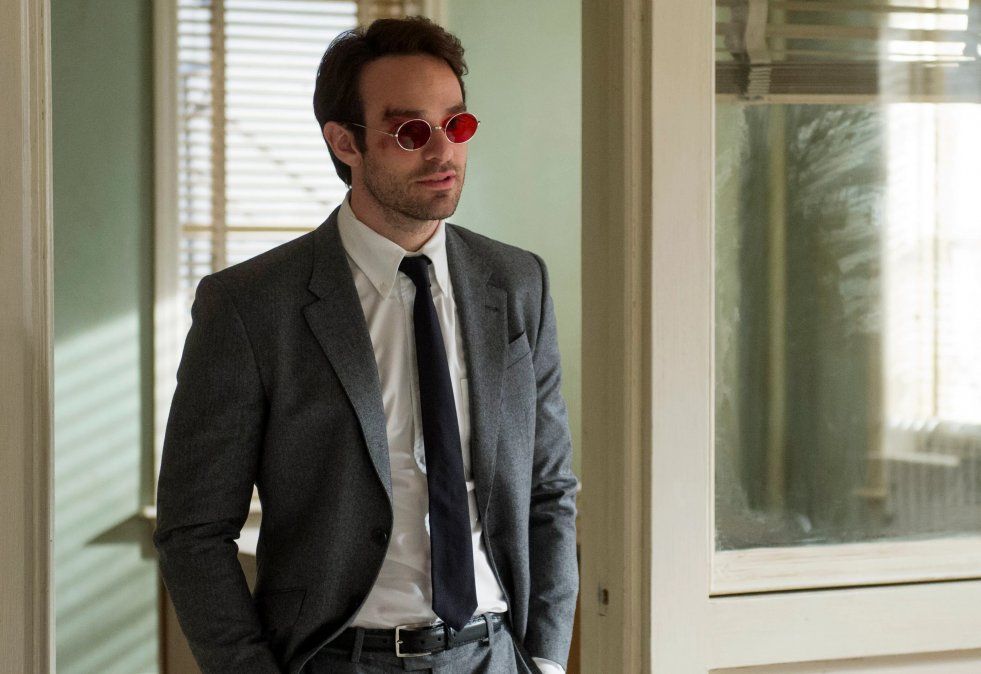 Imagen del actor Charlie Cox interpretando a Mark Murdock en la serie Daredevil