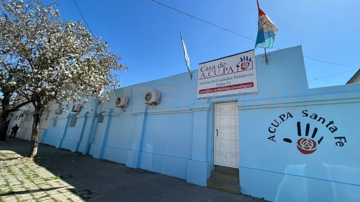 Así se ve la fachada de la casa Acupa. Así se ve la fachada de la casa Acupa.