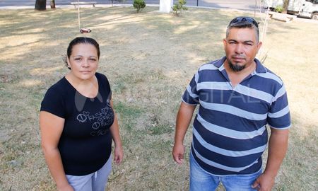 Aire de Santa Fe | Leonardo y Pamela daminificados parque sur.jpg