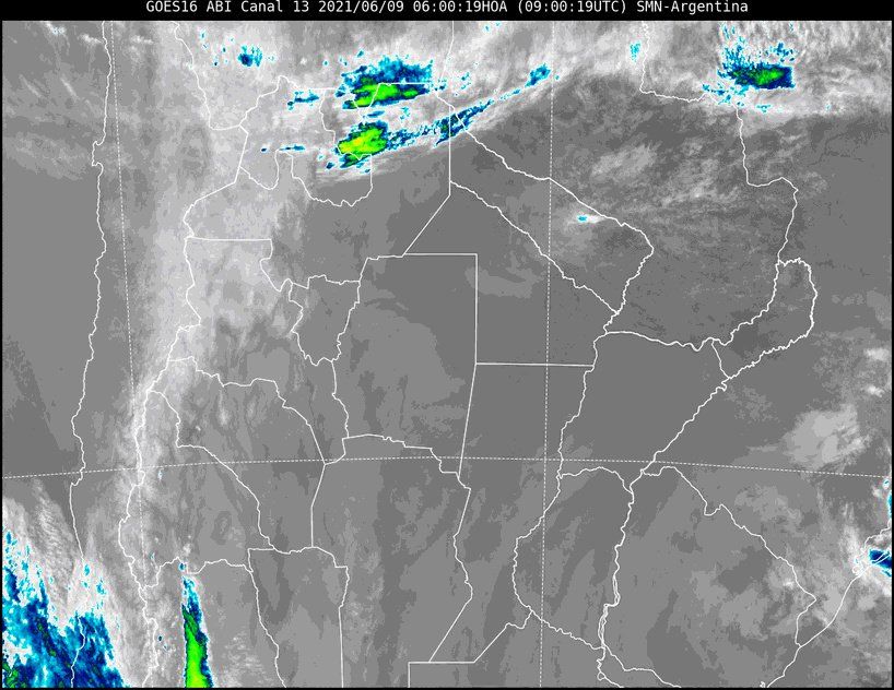 Imágenes satelitales.