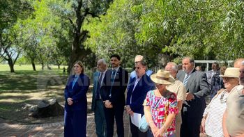 Emotivo acto en el Parque Arqueológico de Cayastá por los 451 años de Santa Fe