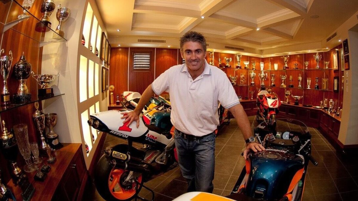 Sus cinco títulos consecutivos de 500cc