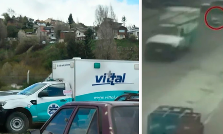 Bariloche: a una ambulancia se le abrieron las puertas y perdió al paciente que trasladaba Bariloche: a una ambulancia se le abrieron las puertas y perdió al paciente que trasladaba