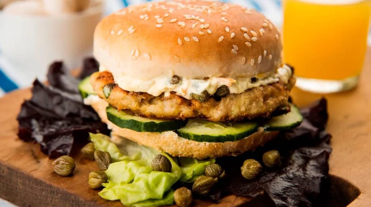 Hamburguesas de pescado
