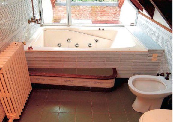 El baño en donde asesinaron a María Marta García Belsunce