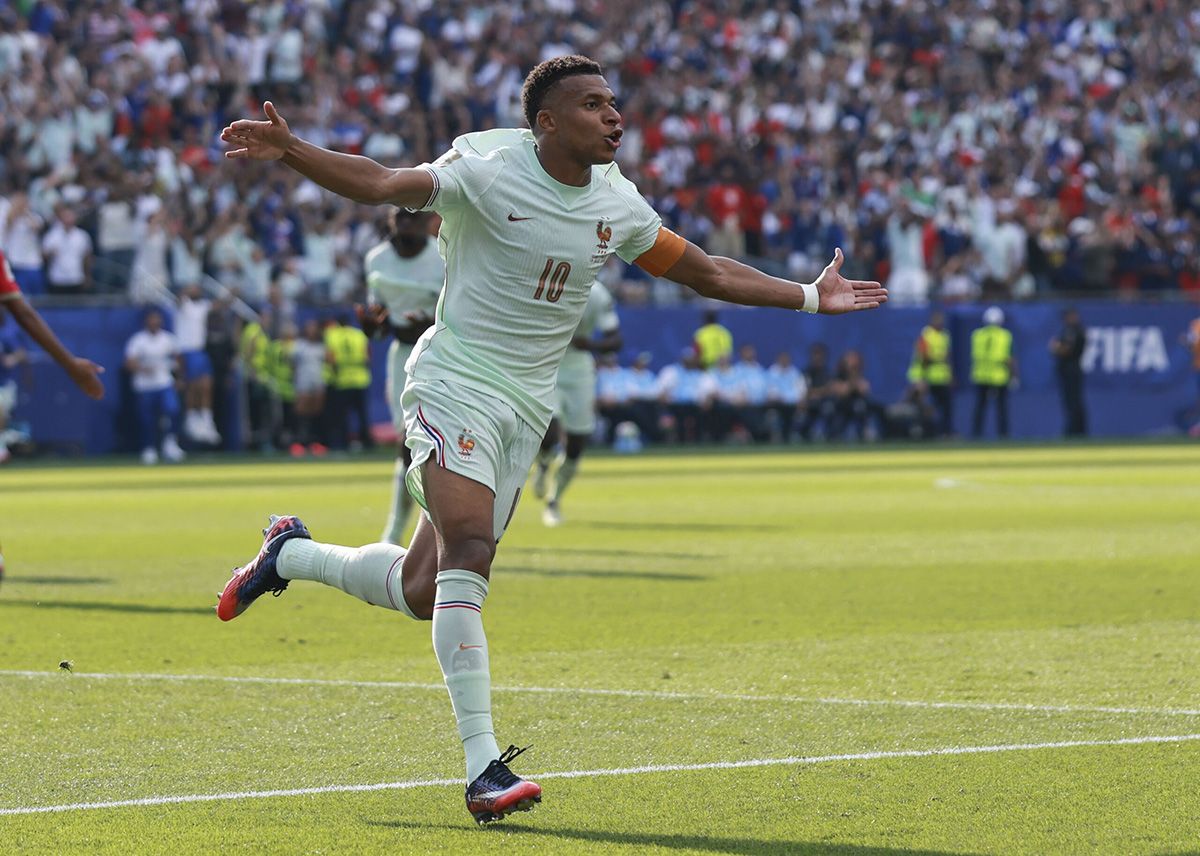 Francia llega con un intratable Mbappé. Francia llega con un intratable Mbappé.