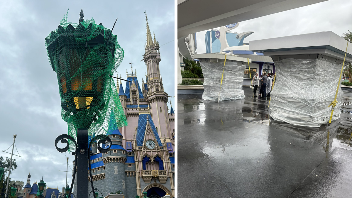 Disney se preparó para el huracán Milton. Disney se preparó para el huracán Milton.