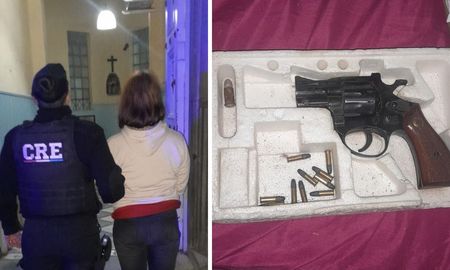 La joven de 24 años fue aprehendida tras un procedimiento en barrio Roma. Imagen: Ministerio de Seguridad. La joven de 24 años fue aprehendida tras un procedimiento en barrio Roma. Imagen: Ministerio de Seguridad.