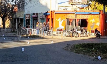 El local atacado está ubicado en el barrio 14 de Octubre.