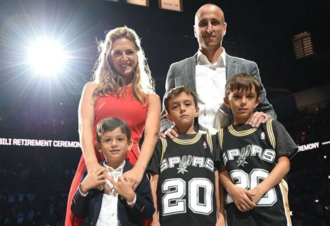 Las tiernas palabras de Ginóbili a su esposa